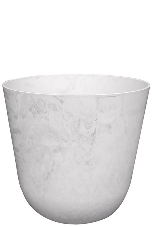Pot palermo marbre gris blanc 9
