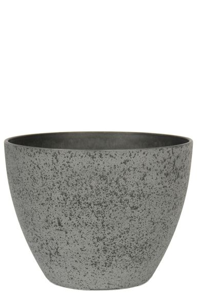 Jardiniere grise aspect beton 1