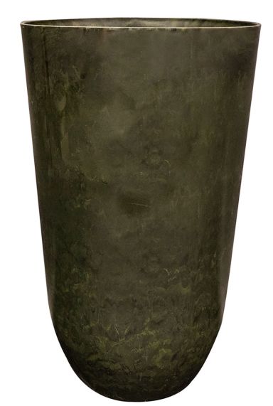 Palermo tall pot marbre vert 1