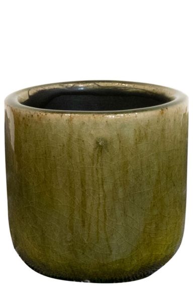 Pot nine olive green groen