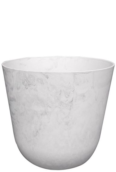 Pot palermo marbre gris blanc 9
