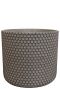 Pot bernt shiny black zwart